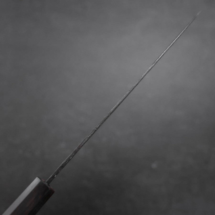 牛刀 青紙2号 黒打 黒檀水牛柄 210mm – MUSASHI