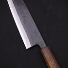 Gyuto Blue Steel #2 Kurouchi Sumi Urushi Handle 210mm (8.3”)-[Musashi]-[Japanese-Kitchen-Knives]