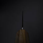 Gyuto Blue Steel #2 Polished Olive Handle 240mm (9.4”)-[Musashi]-[Japanese-Kitchen-Knives]