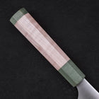 Gyuto Blue Super Polished Maple Green Handle 240mm (9.4”)-[Musashi]-[Japanese-Kitchen-Knives]