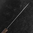 Gyuto Blue Super Polished Maple Handle 210mm-[Musashi]-[Japanese-Kitchen-Knives]