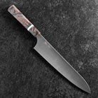 Gyuto Blue Super Polished Maple Handle 240mm-[Musashi]-[Japanese-Kitchen-Knives]