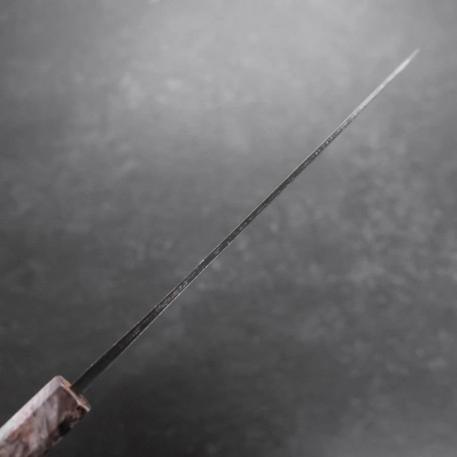 牛刀 青紙2号 黒打 ダマスカス 黒檀水牛柄 210mm – MUSASHI