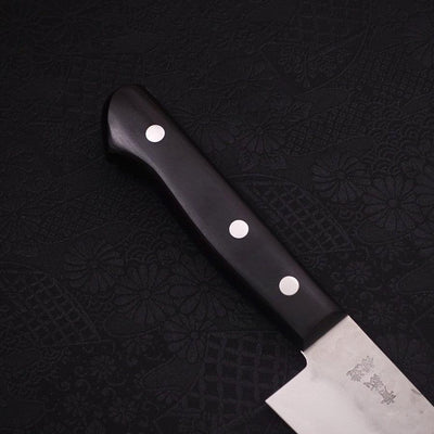 Gyuto Blue steel #2 Tsuchime Stainless Clad Western Handle 185mm-Blue steel #2-Tsuchime-Western Handle-[Musashi]-[Japanese-Kitchen-Knives]