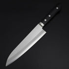 Gyuto Chromax Polished Black Western Handle 180mm-[Musashi]-[Japanese-Kitchen-Knives]