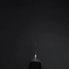 Gyuto Chromax Polished Black Western Handle 180mm-[Musashi]-[Japanese-Kitchen-Knives]