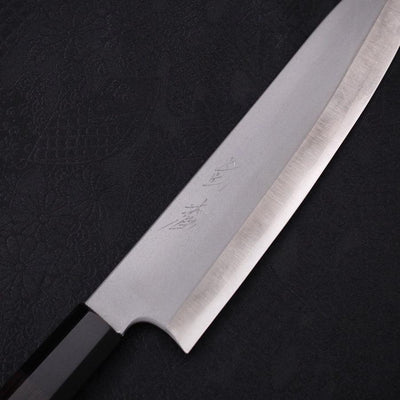 Gyuto HAP-40 High Speed Tool Steel Buffalo Ebony Handle 200mm-Polished-HAP-40-Japanese Handle-[Musashi]-[Japanese-Kitchen-Knives]