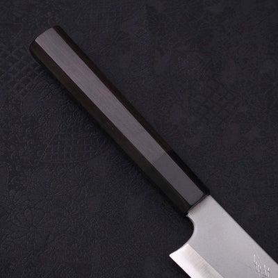 Gyuto HAP-40 High Speed Tool Steel Buffalo Ebony Handle 200mm-Polished-HAP-40-Japanese Handle-[Musashi]-[Japanese-Kitchen-Knives]