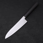 Gyuto HAP-40 Polished Buffalo Ebony Handle 180mm (7”)-[Musashi]-[Japanese-Kitchen-Knives]