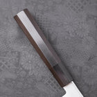 Gyuto HAP-40 Polished Buffalo Ebony Handle 180mm (7”)-[Musashi]-[Japanese-Kitchen-Knives]