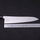 Gyuto HAP-40 Polished Buffalo Ebony Handle 240mm (9.4”)-[Musashi]-[Japanese-Kitchen-Knives]