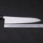 Gyuto HAP-40 Polished Buffalo Ebony Handle 270mm (10.6”)-[Musashi]-[Japanese-Kitchen-Knives]