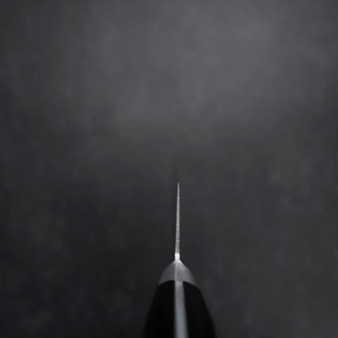 Gyuto Molybdenum Polished Western Black Handle 180mm (7”)-[Musashi]-[Japanese-Kitchen-Knives]