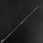 Gyuto Molybdenum Polished Western Black Handle 180mm (7”)-[Musashi]-[Japanese-Kitchen-Knives]