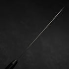 Gyuto Molybdenum Polished Western Purple Handle 210mm-[Musashi]-[Japanese-Kitchen-Knives]