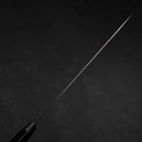 Gyuto Molybdenum Polished Western Purple Handle 210mm-[Musashi]-[Japanese-Kitchen-Knives]