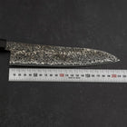Gyuto SG-2 Black Nickel Damascus Ebony Handle 210mm (8.3”)-[Musashi]-[Japanese-Kitchen-Knives]