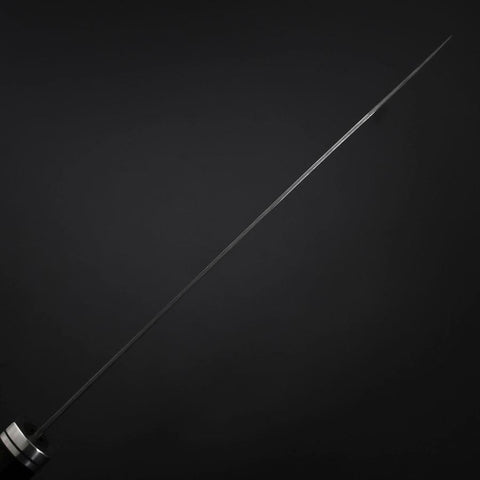 Gyuto SG-2 Black Nickel Damascus Western Ebony Handle 210mm-[Musashi]-[Japanese-Kitchen-Knives]