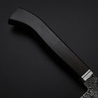 Gyuto SG-2 Black Nickel Damascus Western Ebony Handle 210mm-[Musashi]-[Japanese-Kitchen-Knives]