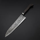 Gyuto SG-2 Black Nickel Damascus Western Ebony Handle 210mm-[Musashi]-[Japanese-Kitchen-Knives]