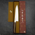 Gyuto SG-2 Damascus Western Golden Ebony Handle 210mm-[Musashi]-[Japanese-Kitchen-Knives]
