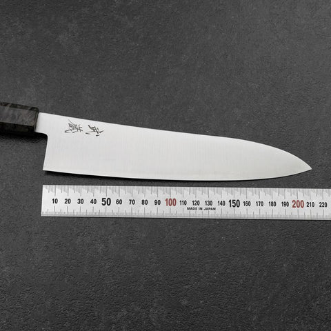 Gyuto SG-2 Polished Maple Handle 210mm (8.3”)-[Musashi]-[Japanese-Kitchen-Knives]