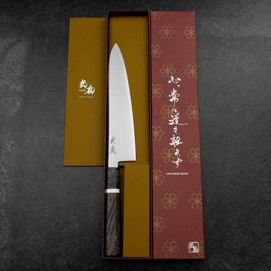 牛刀 SG-2 磨き メープル柄 210mm – MUSASHI