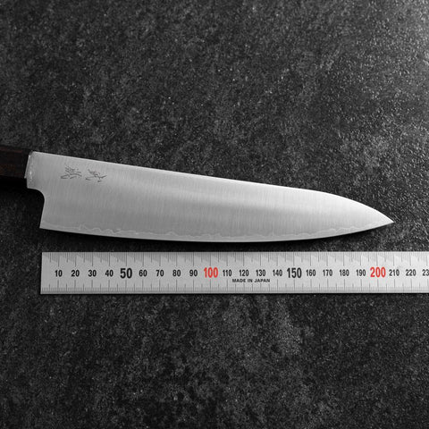 Gyuto SG-2 Polished Ovangkol Handle 210mm-[Musashi]-[Japanese-Kitchen-Knives]