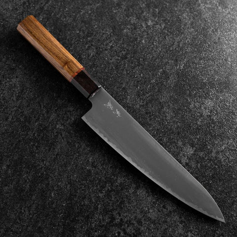 Gyuto SG-2 Polished Ovangkol Handle 210mm-[Musashi]-[Japanese-Kitchen-Knives]