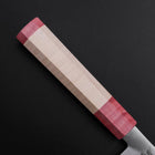 Gyuto SG-2 Polished Red Maple Handle 240mm-[Musashi]-[Japanese-Kitchen-Knives]
