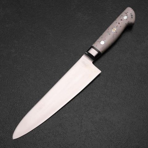 Gyuto SG-2 Polished Western Artificial Stone Confetti Handle 180mm-[Musashi]-[Japanese-Kitchen-Knives]