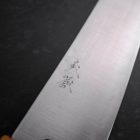 Gyuto SG-2 Polished Yellow Maple Handle 240mm (9.4”)-[Musashi]-[Japanese-Kitchen-Knives]