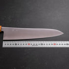 Gyuto SG-2 Polished Yellow Maple Handle 240mm (9.4”)-[Musashi]-[Japanese-Kitchen-Knives]