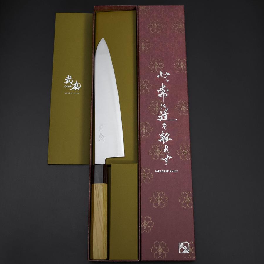 牛刀 SG-2 ダマスカス ウンジ水牛柄 210mm – MUSASHI
