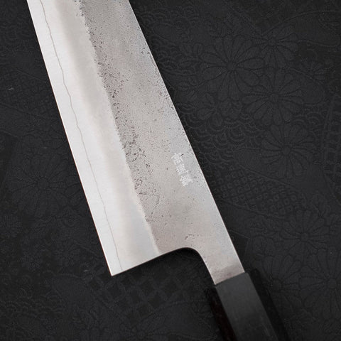 Gyuto SKD11 Nashiji Ebony Handle 210mm (8.3”)-[Musashi]-[Japanese-Kitchen-Knives]