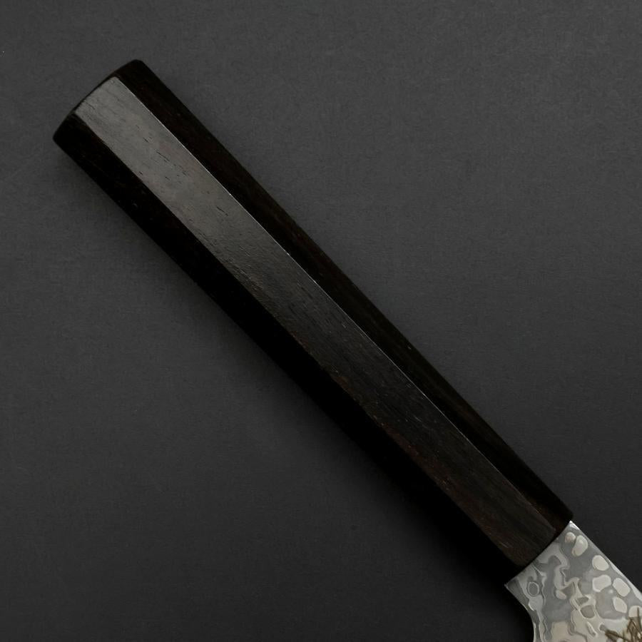 牛刀 SLD 浪 ニッケルダマスカス 黒檀水牛柄 210mm – MUSASHI