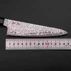 Gyuto SLD Black Damascus Ebony Handle 150mm-[Musashi]-[Japanese-Kitchen-Knives]