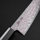 Gyuto SLD Black Damascus Ebony Handle 195mm (7.7”)-[Musashi]-[Japanese-Kitchen-Knives]