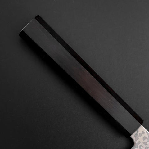 Gyuto SLD Black Damascus Ebony Handle 195mm-[Musashi]-[Japanese-Kitchen-Knives]