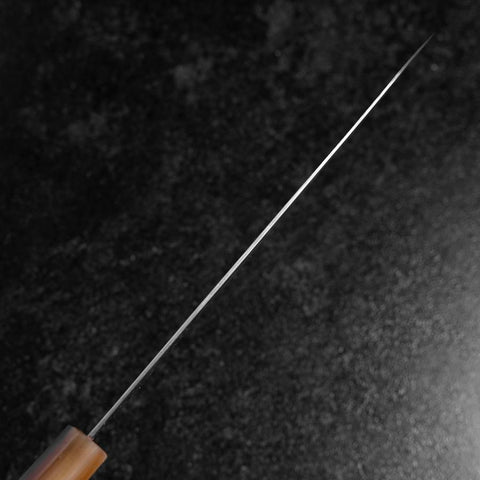 Gyuto SLD Mirror Buffalo Dark Pink Maple Handle 210mm-[Musashi]-[Japanese-Kitchen-Knives]