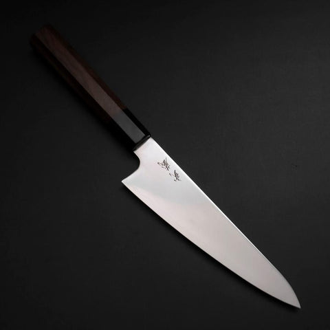 Gyuto SLD Mirror Buffalo Walnut Handle 150mm (5.9”)-[Musashi]-[Japanese-Kitchen-Knives]
