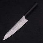 Gyuto SLD Nashiji Washi Buffalo Ebony Handle 210mm (8.3”)-[Musashi]-[Japanese-Kitchen-Knives]