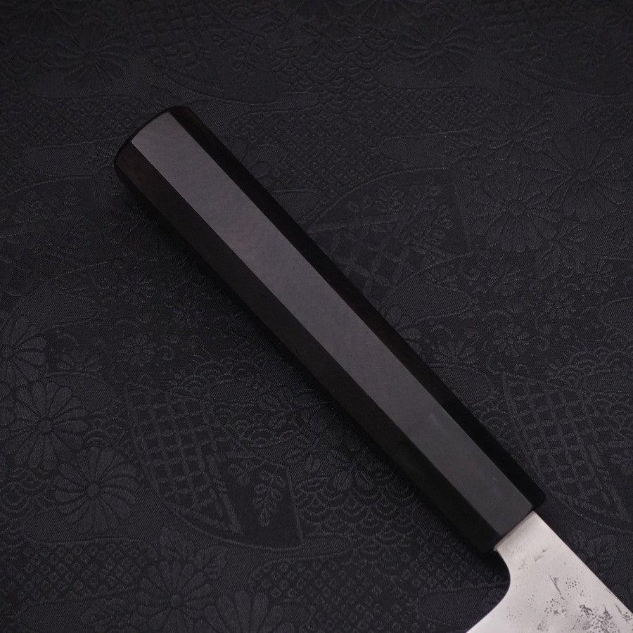 Gyuto SLD Nashiji Washi Buffalo Ebony Handle 210mm-SLD-Nashiji Washi-Japanese Handle-[Musashi]-[Japanese-Kitchen-Knives]