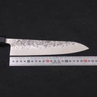 Gyuto SLD Nashiji Washi Buffalo Magnolia Handle 210mm (8.3”)-[Musashi]-[Japanese-Kitchen-Knives]