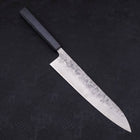Gyuto SLD Nashiji Washi Dark Blue Urushi Handle 240mm (9.4”)-[Musashi]-[Japanese-Kitchen-Knives]