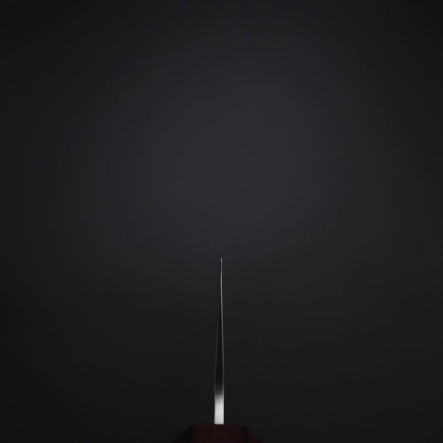 Gyuto SLD Nashiji Washi Purple Urushi Handle 210mm-[Musashi]-[Japanese-Kitchen-Knives]