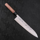 Gyuto SLD Nashiji Washi Walnut Handle 240mm (9.4”)-[Musashi]-[Japanese-Kitchen-Knives]