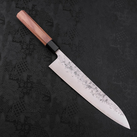 Gyuto SLD Nashiji Washi Walnut Handle 240mm (9.4”)-[Musashi]-[Japanese-Kitchen-Knives]