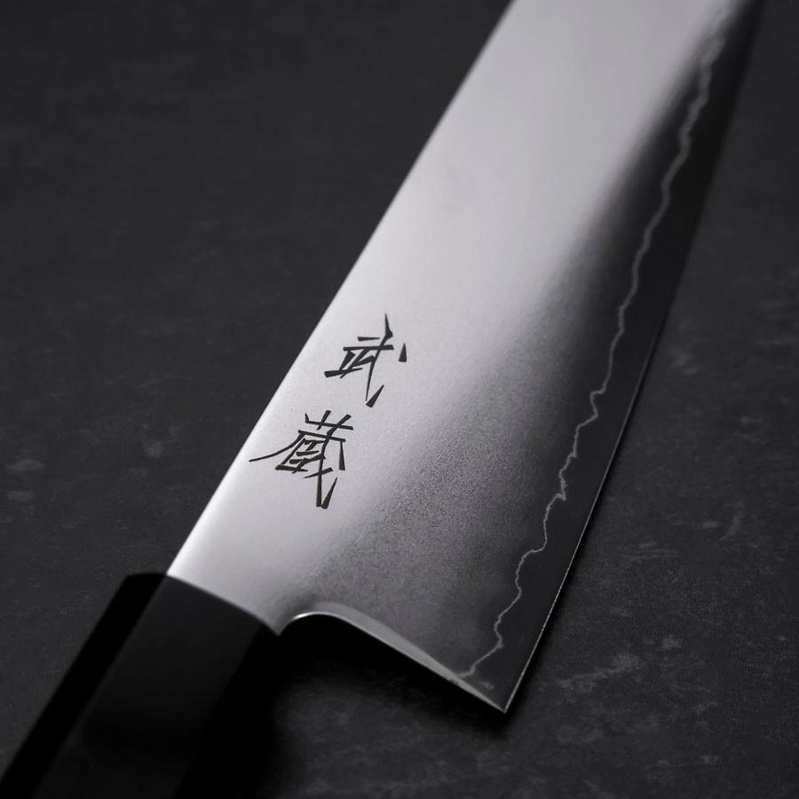 4. 新品 未使用 真澄作 牛刀 業務用 最高級特殊本鍛造 鋼 30cm 原 幸治作 ATS-34鍛造カスタム牛刀240㎜ Koji HARA Custom Gyuto