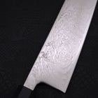 Gyuto SLD Wave Nickel Damascus Buffalo Ebony Handle 240mm (9.4”)-[Musashi]-[Japanese-Kitchen-Knives]